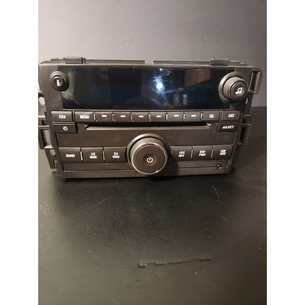 Radio Stereo CD Player 2007-2013 GM Chevy GMC Silverado Yukon Tahoe 28150521 OEM